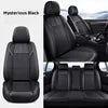 New All-wrapped Leather Ice Silk Four Seasons Universal Motors Cushion Breathable Five-seat Seat Cover Car Interior
