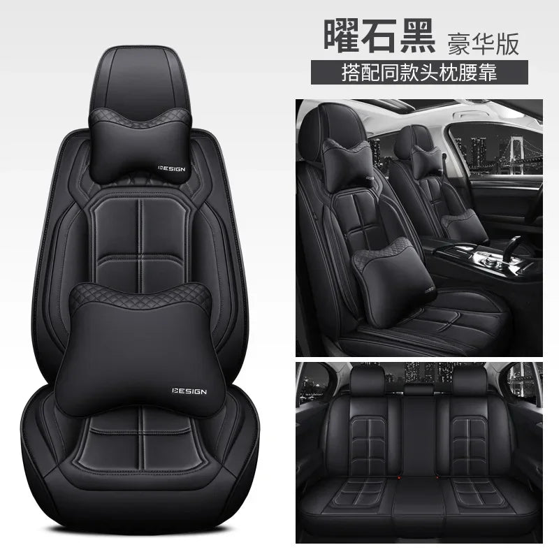 Luxury Leather Seat Cover Car Seat Cushion Leather Car Seat Covers