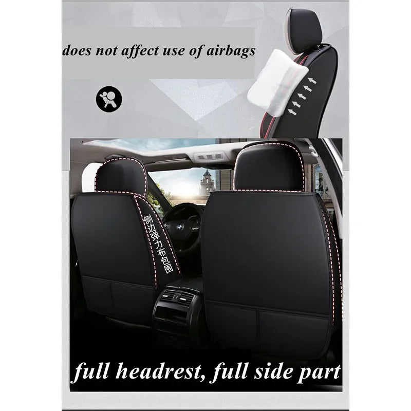 New Arrival High Quality Accessories Leather Seat Cover Car Comfortable Universal Car Seat Cover