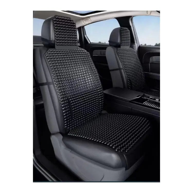 LuluAn Customized  High Quality Wooden Bead Car Seat Cushion Cover Car Seat Cover for Trucks Pickup Trucks Sedans Buses Wagon