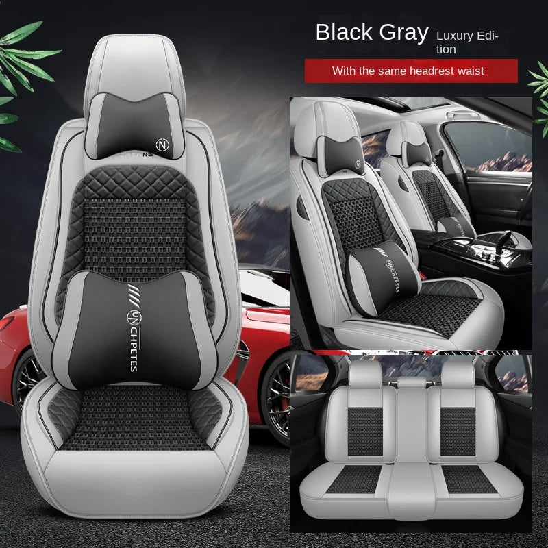 New Arrival High Quality Accessories Ice Silk Seat Cover Car Comfortable Universal Car Seat Cover