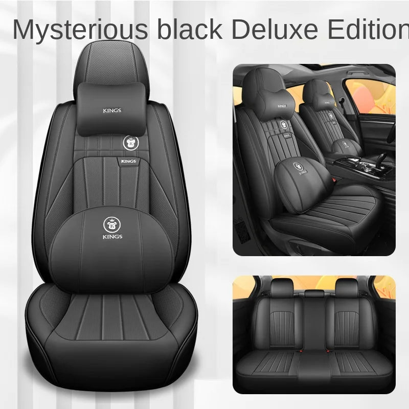 High Quality V40 Model New Arrival Comfortable Universal Car Seat Cover with Accessory Leather Enhances Car Interior