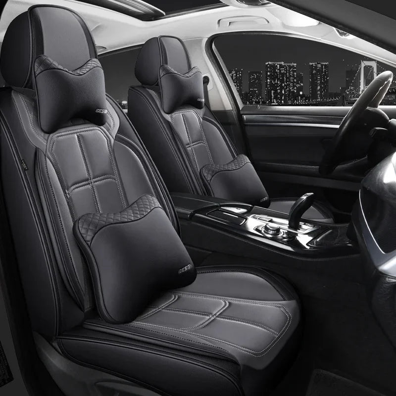Luxury Leather Seat Cover Car Seat Cushion Leather Car Seat Covers