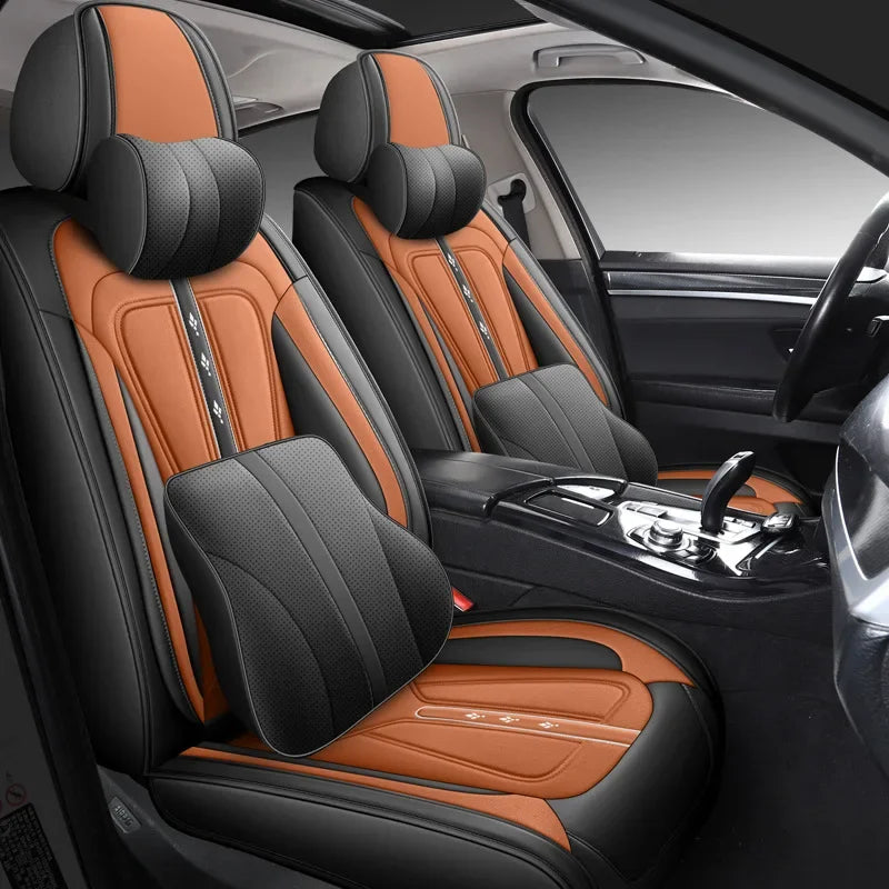 Luxury Leather Seat Cover Car Seat Cushion Leather Car Seat Covers