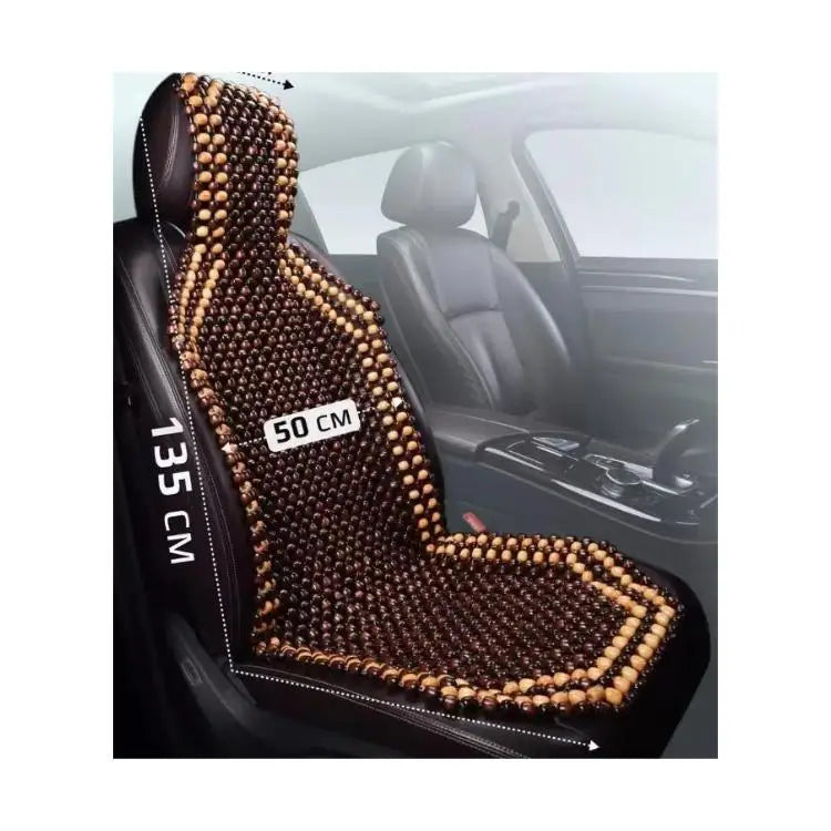 LuluAn Customized  High Quality Wooden Bead Car Seat Cushion Cover Car Seat Cover for Trucks Pickup Trucks Sedans Buses Wagon