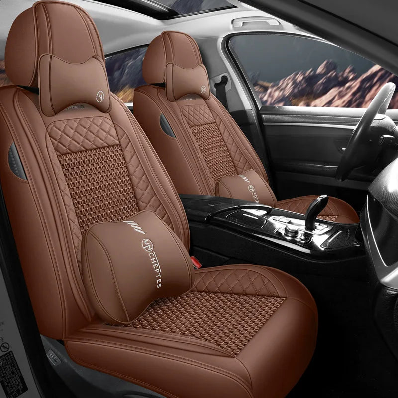 New Arrival High Quality Accessories Ice Silk Seat Cover Car Comfortable Universal Car Seat Cover