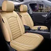 Universal Four-season Leather Car Seat Cushion Anti-scratch Durable Odorless Full Set Car Seat Cover Car Accessories