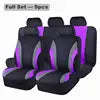 Universal Polyester Car Seat Cover 9-piece Full Set Breathable Fit for Car Seats Covers