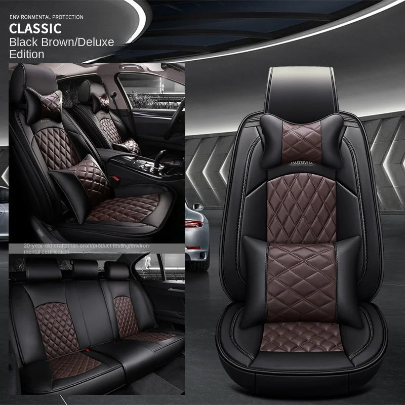 Luxury Leather Seat Cover Car Seat Cushion Leather Car Seat Covers