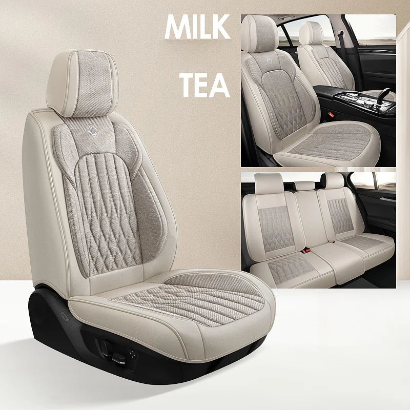 High Quality Winter Comfort Warm Linen Car Seat Cushion New Environmental Protection Universal Car Seat Cover Car Accessories