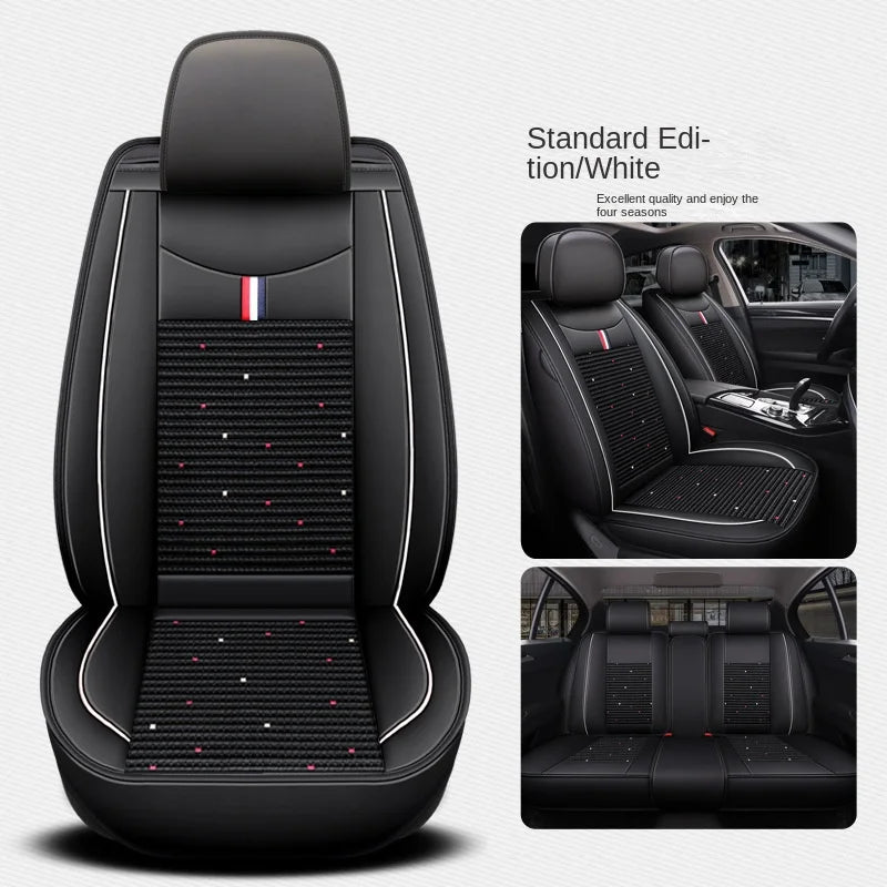 High-end Customized Luxury Leather Car Seats Covers Sets Fit for All Models Durable Breathable High Quality Car Seat Cover