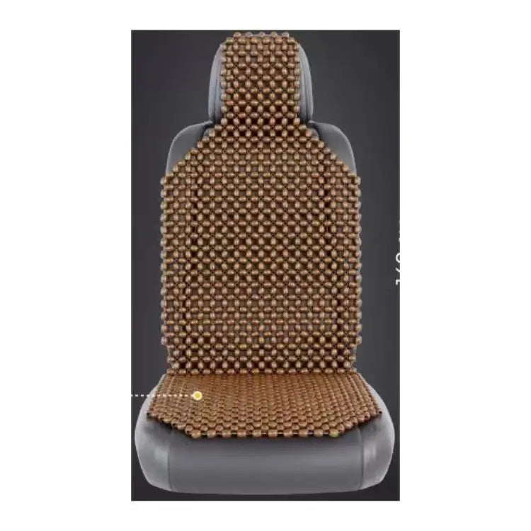 LuluAn Customized  High Quality Wooden Bead Car Seat Cushion Cover Car Seat Cover for Trucks Pickup Trucks Sedans Buses Wagon