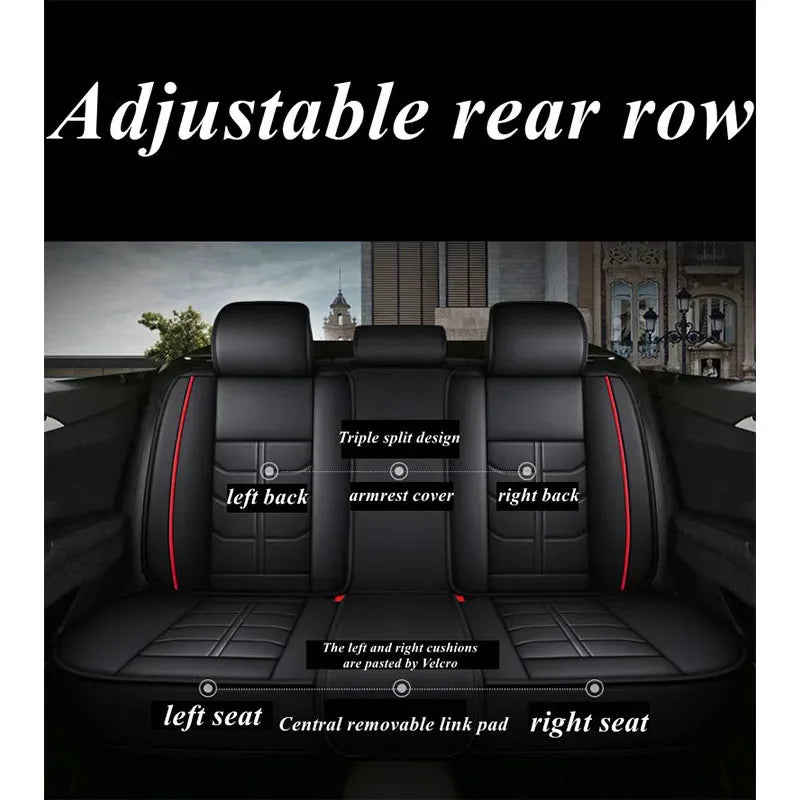 New Arrival High Quality Accessories Leather Seat Cover Car Comfortable Universal Car Seat Cover