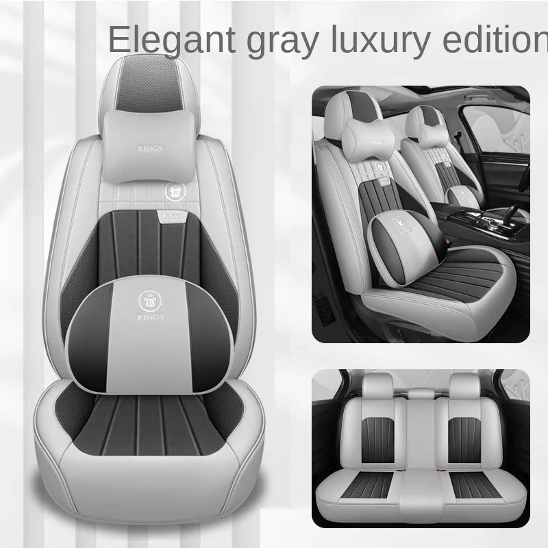 High Quality V40 Model New Arrival Comfortable Universal Car Seat Cover with Accessory Leather Enhances Car Interior