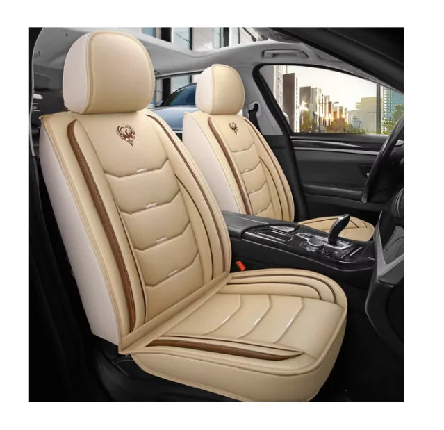 Waterproof Universal Custom Car Seat Covers Four Seasons Leather Seat Cover Car Full Set 9 Pcs for Cars