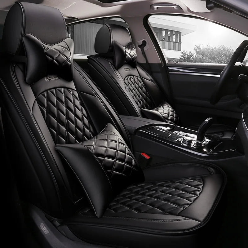 Luxury Leather Seat Cover Car Seat Cushion Leather Car Seat Covers