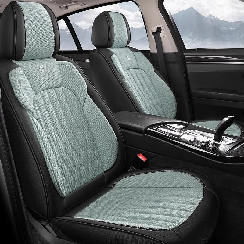 High Quality Winter Comfort Warm Linen Car Seat Cushion New Environmental Protection Universal Car Seat Cover Car Accessories