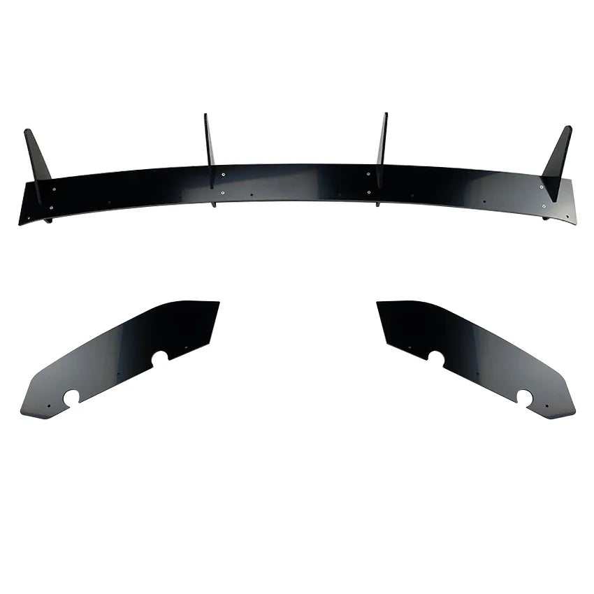 For SEAT LEON HATCHBACK MK3 2013-2016 Body Kit Rear Bumper Diffuser Rear Bumper Spoiler Lip Cover Car Accessories