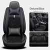High-end Customized Luxury Leather Car Seats Covers Sets Fit for All Models Durable Breathable High Quality Car Seat Cover