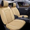 Universal Four-season Leather Car Seat Cushion Anti-scratch Durable Odorless Full Set Car Seat Cover Car Accessories