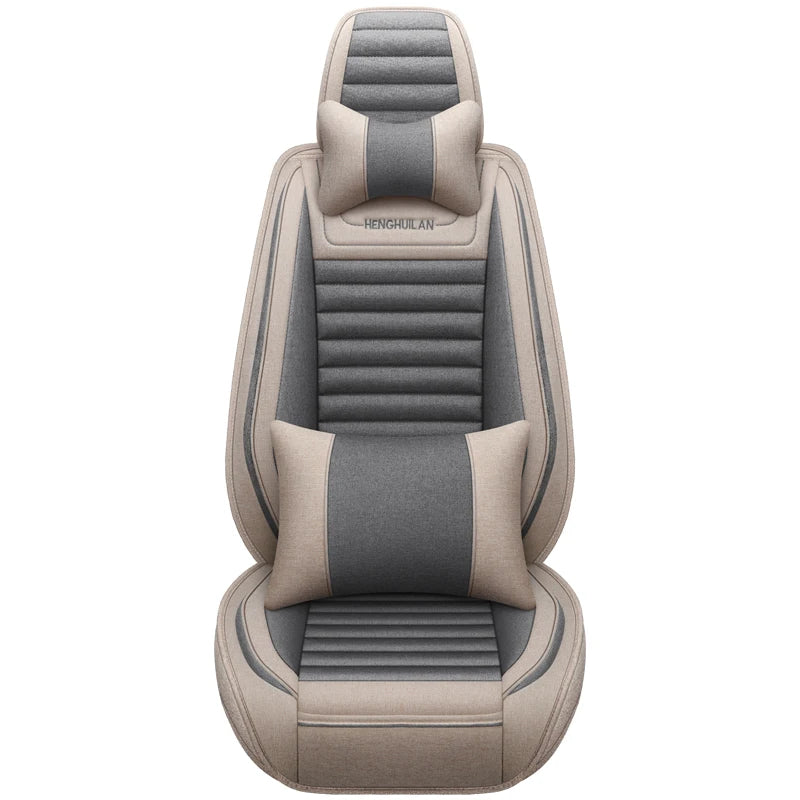 All-inclusive Linen All-season Universal Seat Cover Car Interior Accessories Decoration Luxury Version