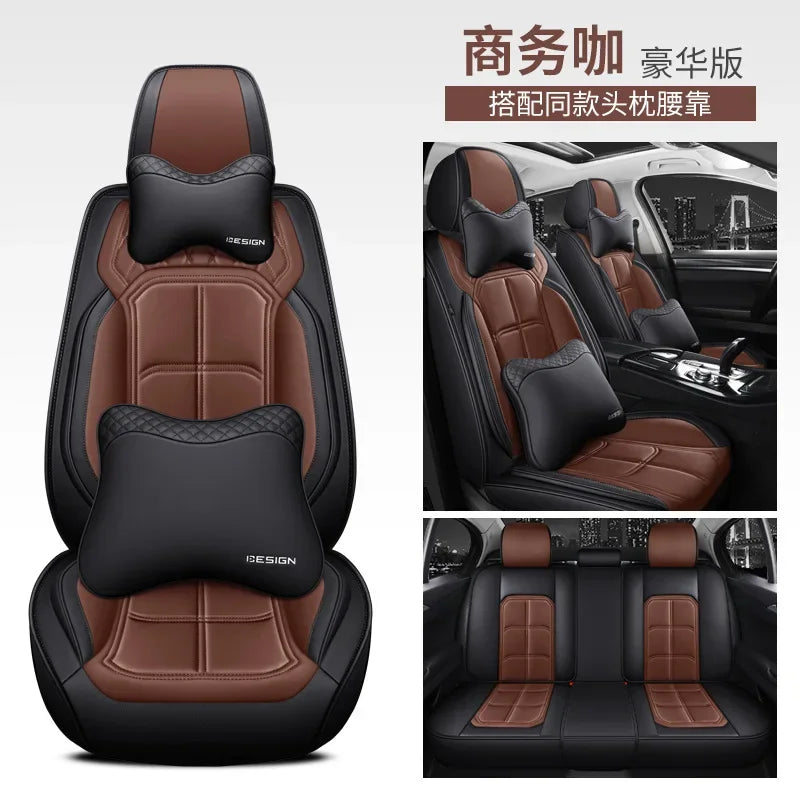 Luxury Leather Seat Cover Car Seat Cushion Leather Car Seat Covers
