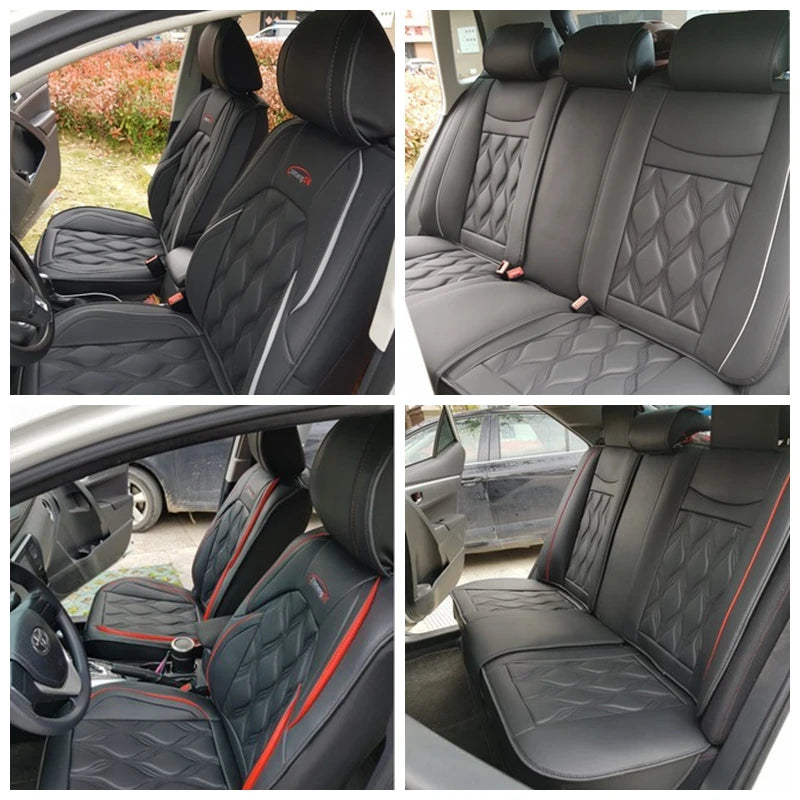 Hot Sale Universal Fit Cheap PVC Leather Car Seat Cover Car Accessories