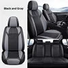 New All-wrapped Leather Ice Silk Four Seasons Universal Motors Cushion Breathable Five-seat Seat Cover Car Interior