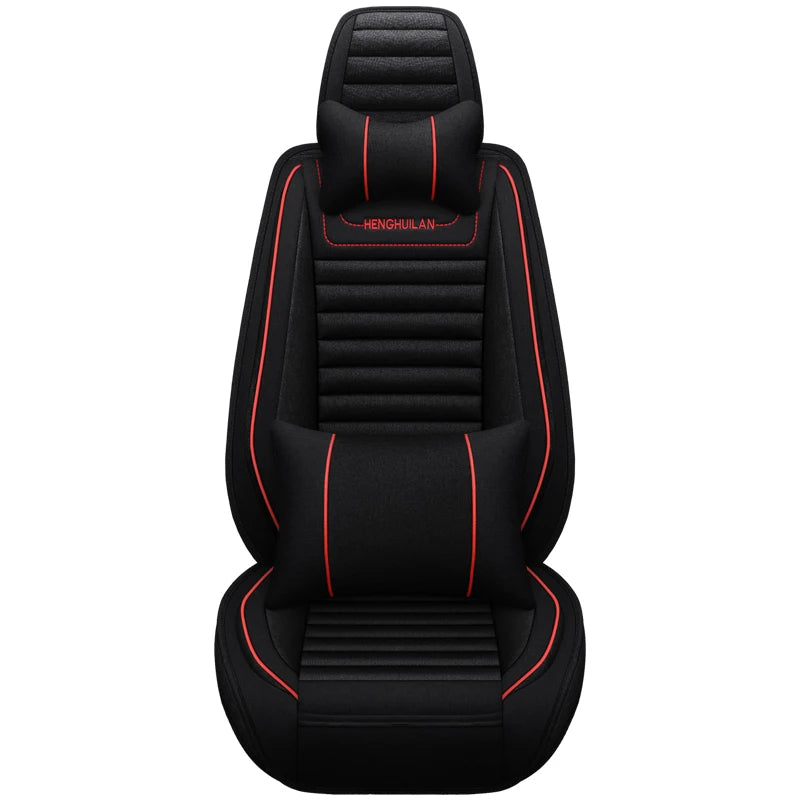 All-inclusive Linen All-season Universal Seat Cover Car Interior Accessories Decoration Luxury Version