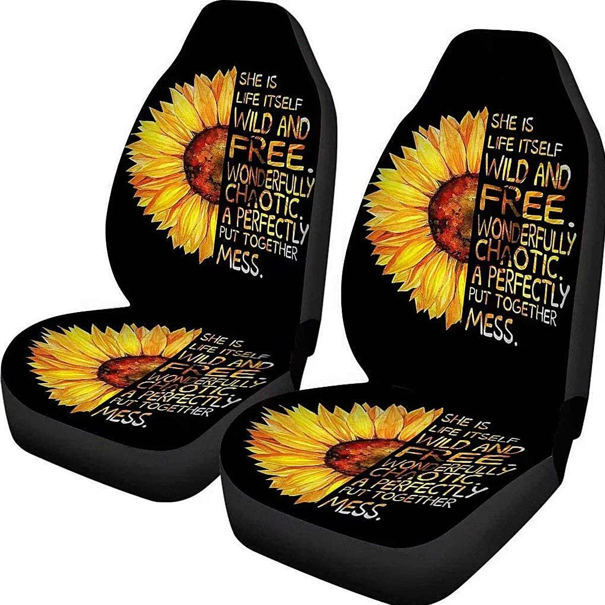 3D Animal Wolf Printing Universal Car Seat Covers Car Styling Auto Seat Cover Car Full Seat Cover Protector Interior Accessories