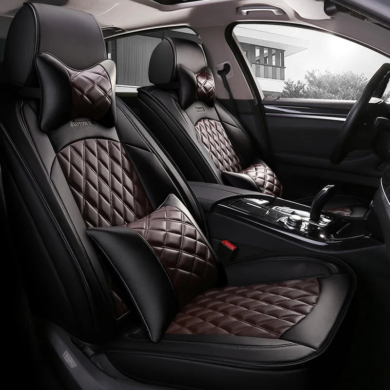 Luxury Leather Seat Cover Car Seat Cushion Leather Car Seat Covers
