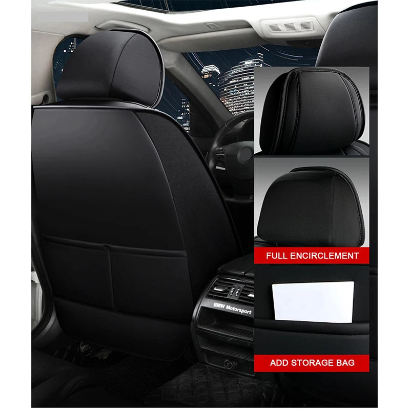 Hot Sale Universal Fit Cheap PVC Leather Car Seat Cover Car Accessories