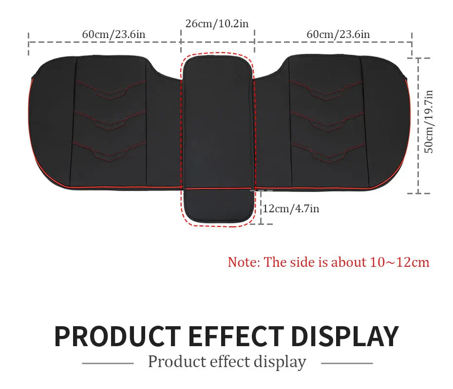 SEAMETAL Luxury Car Seat Cover PU Leather Seat Cushion Covers Universal Auto Interior Seats Protection Pad Mat Four Seasons