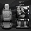 Full Set Universal PVC Leather Car Seat Cover With Car Seat Cushion Cover Car Seat
