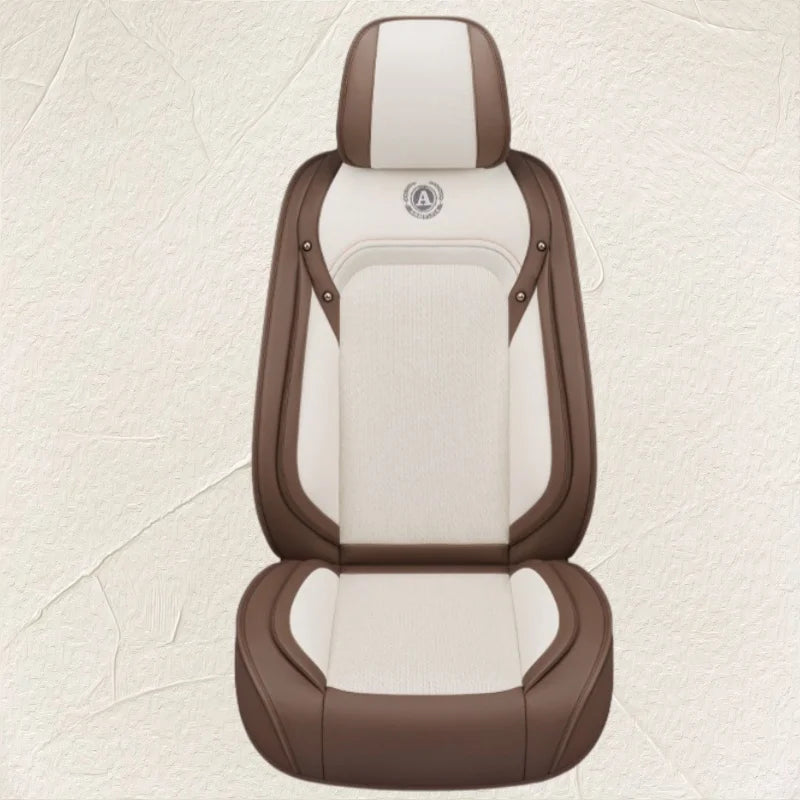 Summer Cool Mat Ice Vine Breathable Fully Surround Car Seat Cover Universal Leather Seat Cover Car Interior Accessories