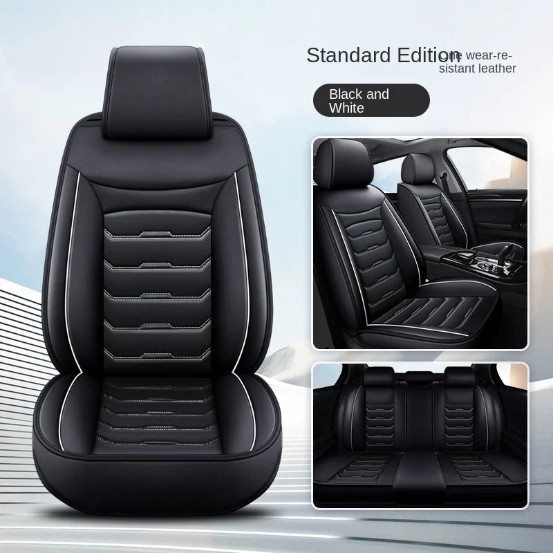 High-end Customized Luxury Leather Car Seats Covers Sets Fit for All Models Durable Breathable High Quality Car Seat Cover