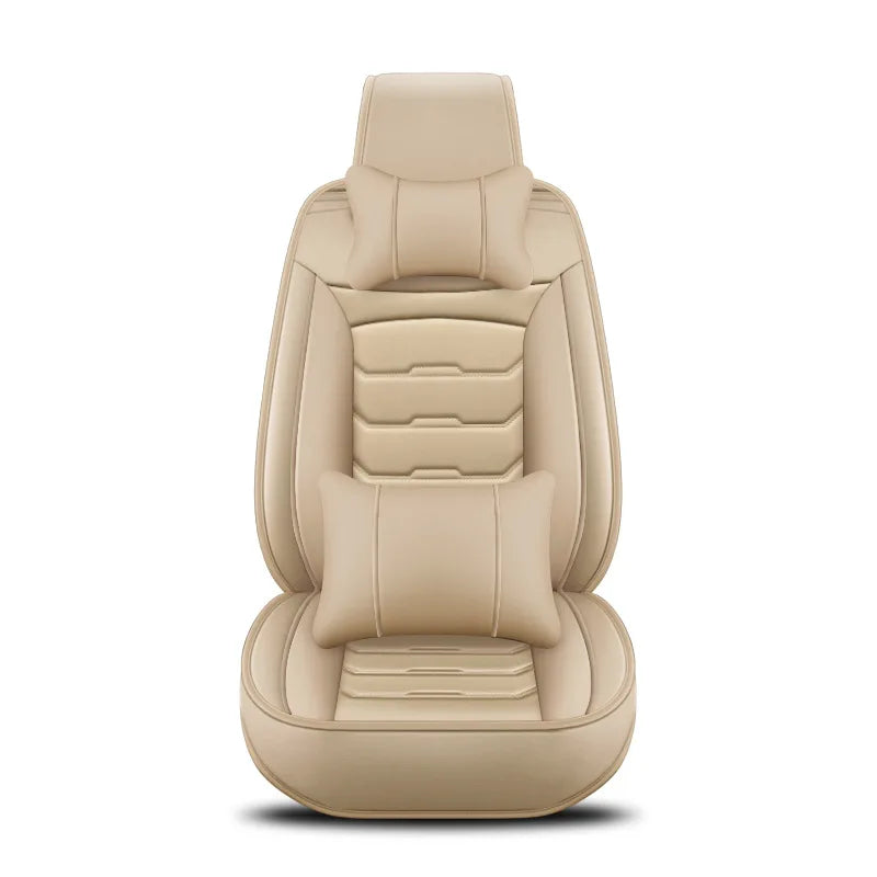 High-end Customized Luxury Leather Car Seats Covers Sets Fit for All Models Durable Breathable High Quality Car Seat Cover
