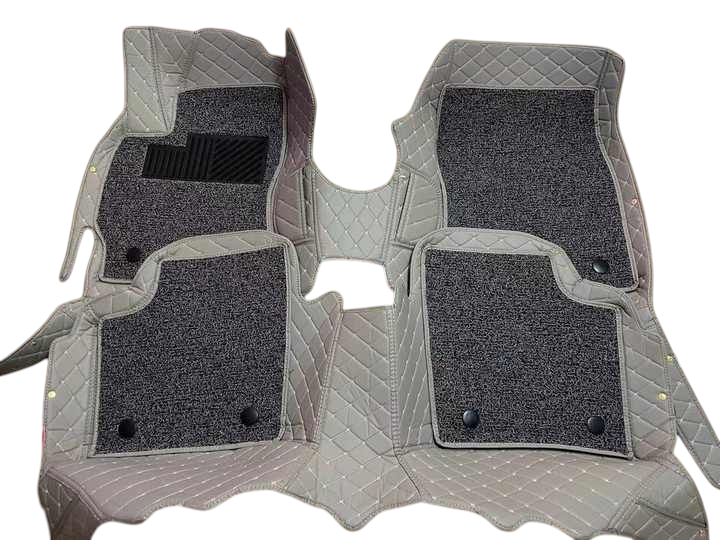 Alfombras Impermeables dobles hechas de cuero ecológico artificial ala medida exacta de cada automóvil