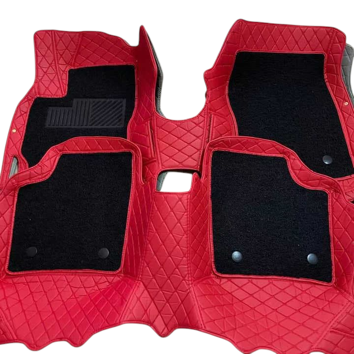 Alfombras Impermeables dobles hechas de cuero ecológico artificial ala medida exacta de cada automóvil