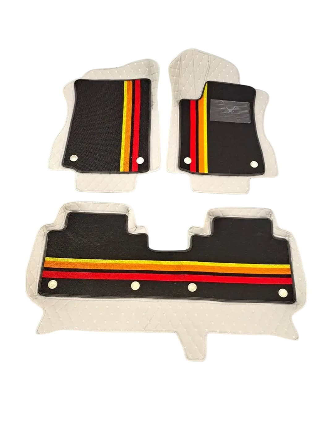 Alfombras Impermeables dobles hechas de cuero ecológico artificial ala medida exacta de cada automóvil