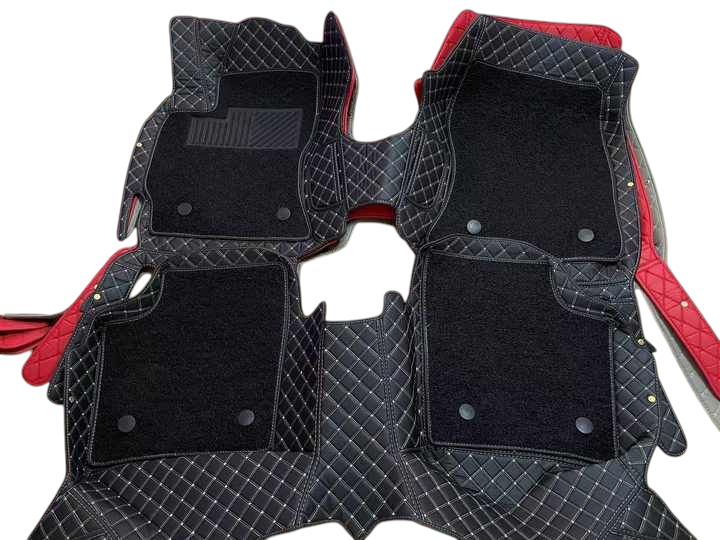 Alfombras Impermeables dobles hechas de cuero ecológico artificial ala medida exacta de cada automóvil