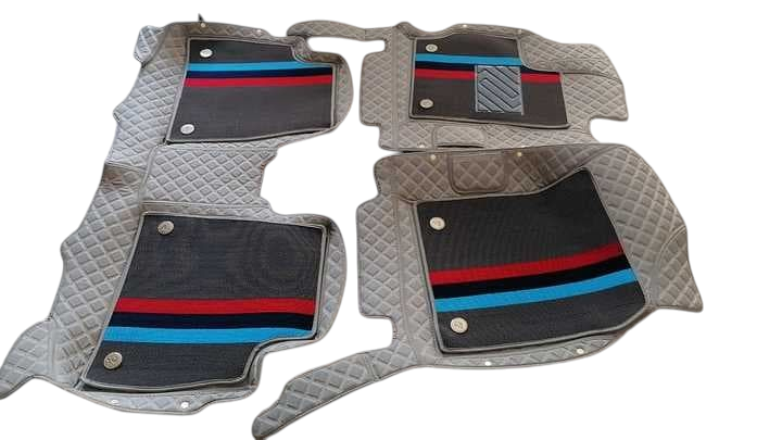 Alfombras Impermeables dobles hechas de cuero ecológico artificial ala medida exacta de cada automóvil