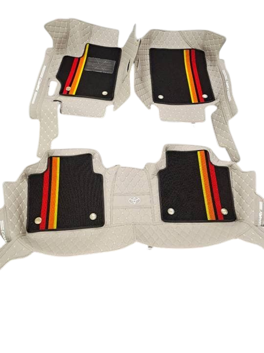 Alfombras Impermeables dobles hechas de cuero ecológico artificial ala medida exacta de cada automóvil