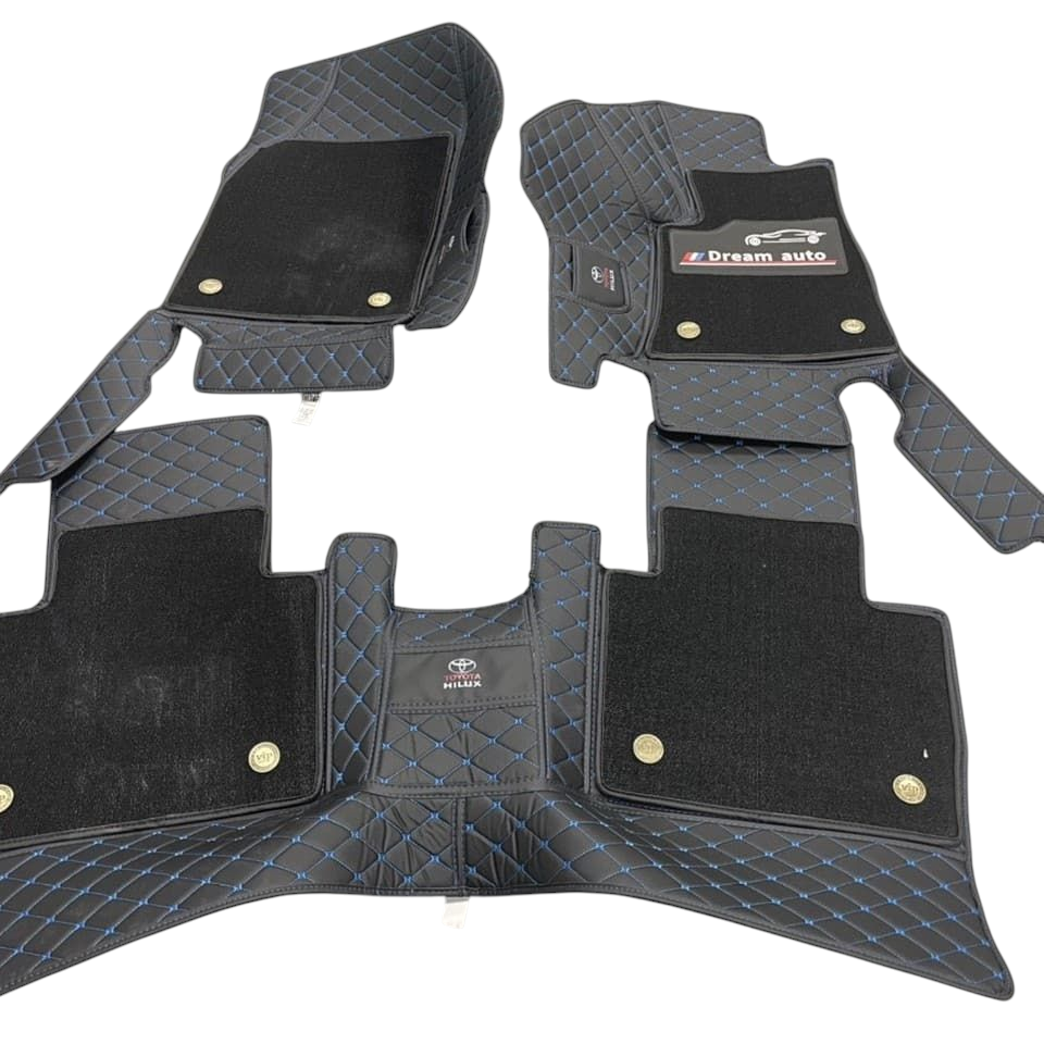 Alfombras Impermeables dobles hechas de cuero ecológico artificial ala medida exacta de cada automóvil