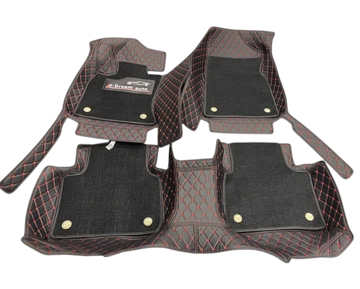 Alfombras Impermeables dobles hechas de cuero ecológico artificial ala medida exacta de cada automóvil