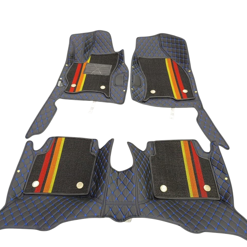 Alfombras Impermeables dobles hechas de cuero ecológico artificial ala medida exacta de cada automóvil