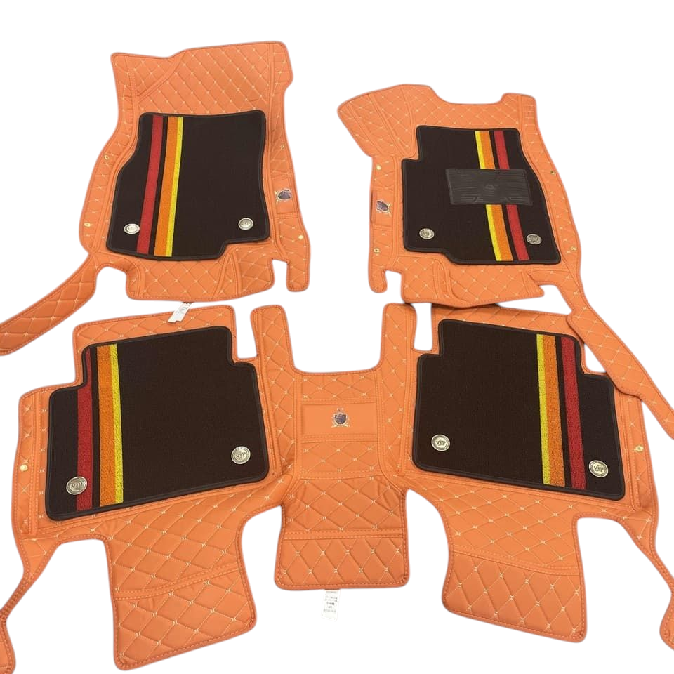 Alfombras Impermeables dobles hechas de cuero ecológico artificial ala medida exacta de cada automóvil