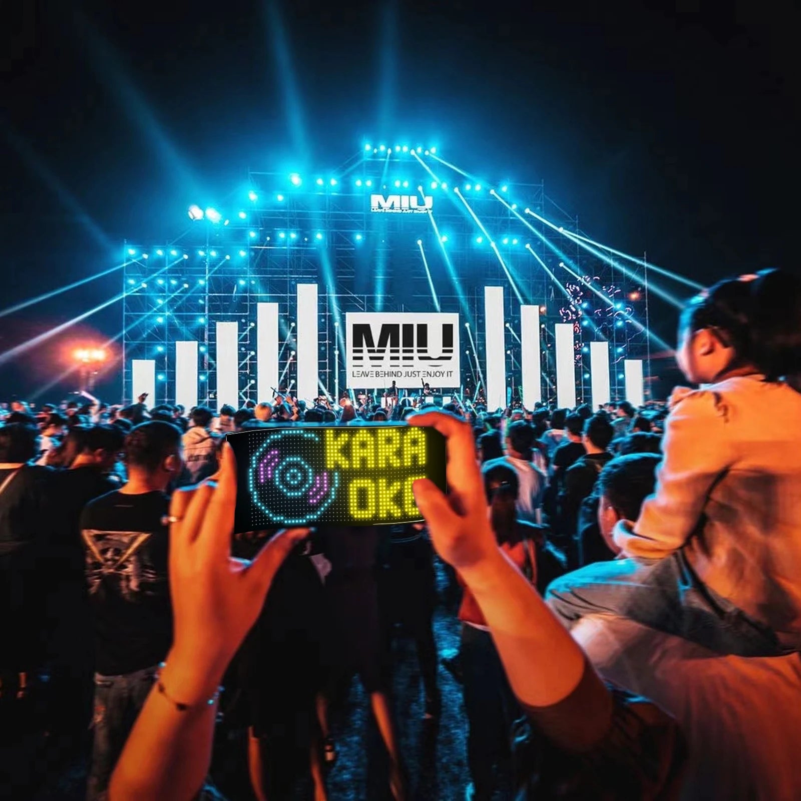 RGB LED Car Matrix Pixel Panel Truck Eyes Sign Animation DIY Programmable Bluetooth App Control Flexible Scrolling Display Light