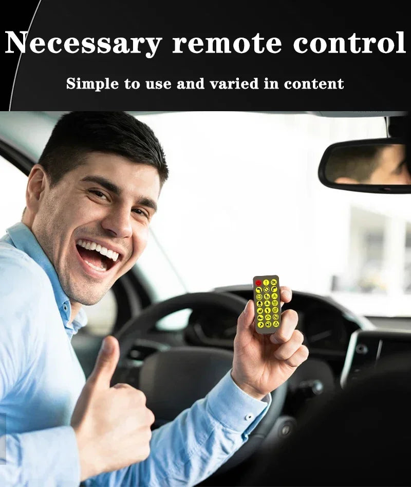 LED Matrix Pixel Panel, Scrolling Bright Advertising LED Signs, Flexible USB 5V LED Car Sign Bluetooth App Control