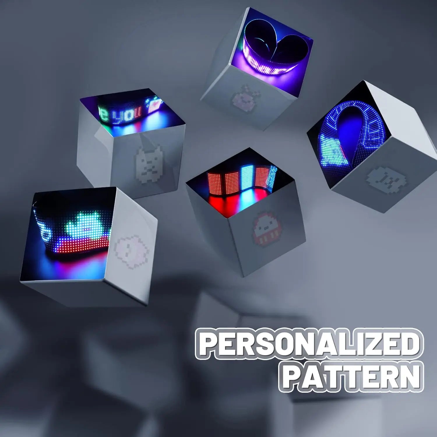 Programmable Flexible LED Matrix Panel RGB Scrolling Text Animation Display for Business Car Shop Festival Advertising Devil Eye